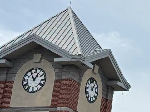 Hanover's civic clock tower