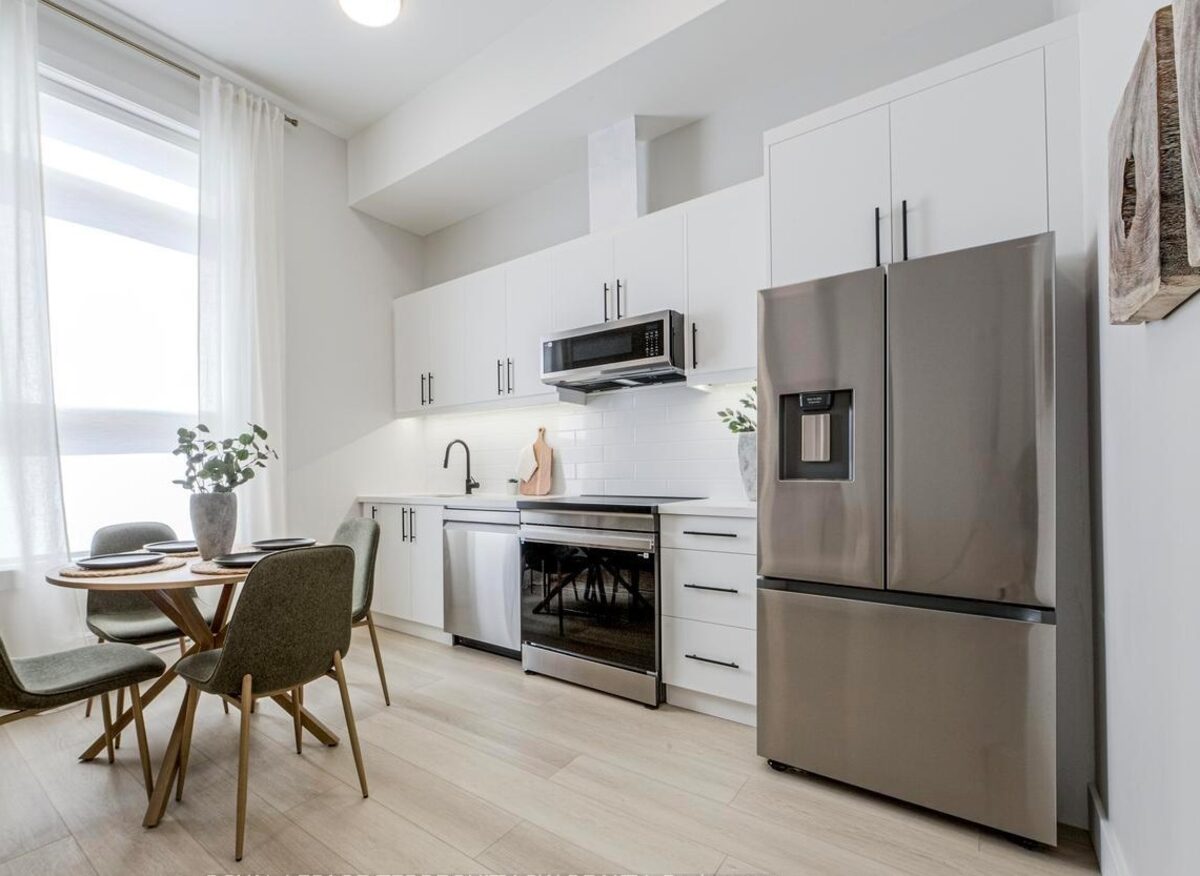 Sample kitchen finish, The Nine